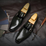 Fall New Business Casual Leather Shoes Men - WOMONA.COM