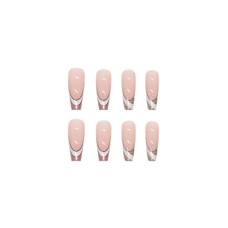 Ballet Armor Fake Nails One Second Wear 24 Pieces Boxed - WOMONA.COM