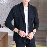 Men's Fashion Simple Sweater Coat - WOMONA.COM