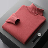 Men's Solid Color Sweater Bottoming Shirt - WOMONA.COM