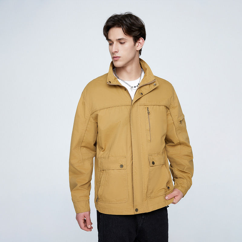 Men's Thin Casual Jacket - WOMONA.COM