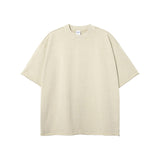 Vintage Wash Water For Old Men's T-shirts - WOMONA.COM