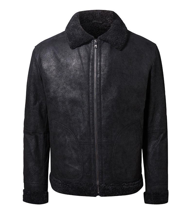 Vintage Casual American Leather Jacket - WOMONA.COM