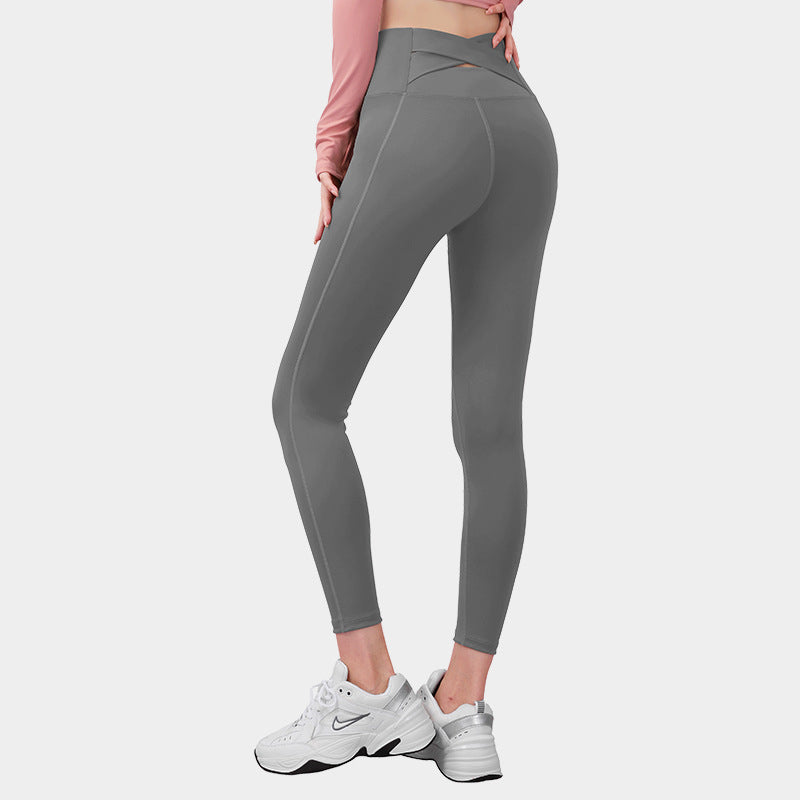 Fitness Yoga Pants Tummy Control Leggings For Women - WOMONA.COM