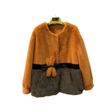 Faux Fur Coat Classic Style Slimming All-matching Western Style - WOMONA.COM