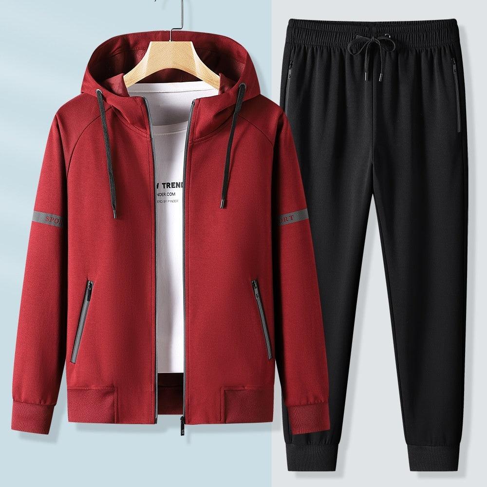Korean-style Cotton Leisure Sports Suit - WOMONA.COM