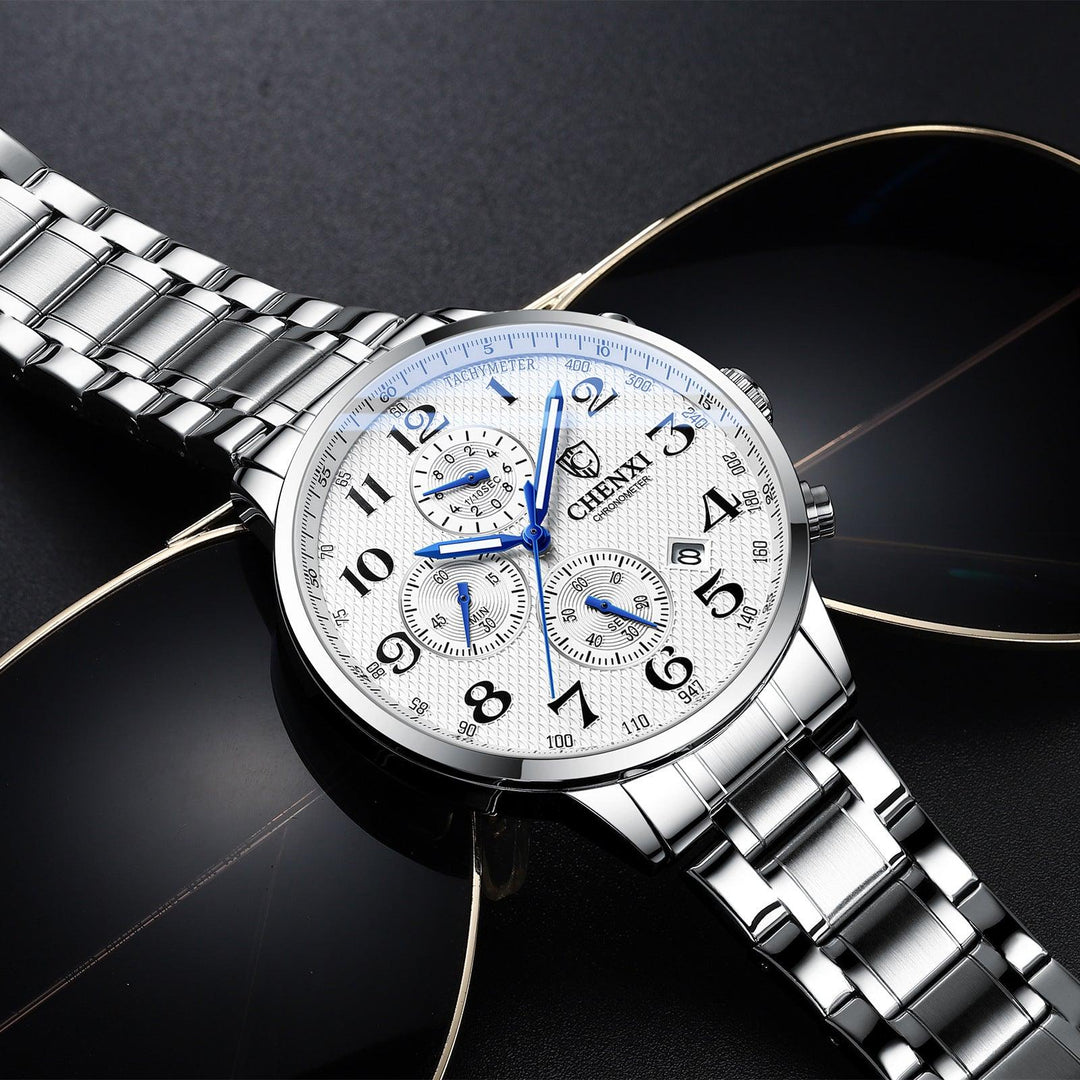 Multifunctional Men's Watch Quartz Watch - WOMONA.COM