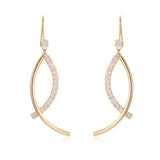 Niche Vintage Irregular Earrings - WOMONA.COM