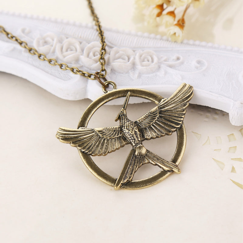 Mockingjay Animal Necklace Jewelry - WOMONA.COM