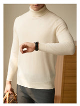 Men's Leisure Warm Turtleneck Bottoming Shirt Sweater - WOMONA.COM