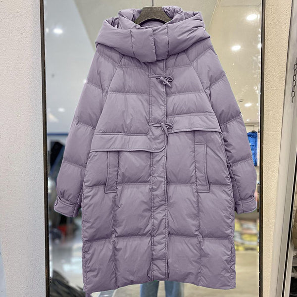 Off-season Hooded Down Jacket Women's