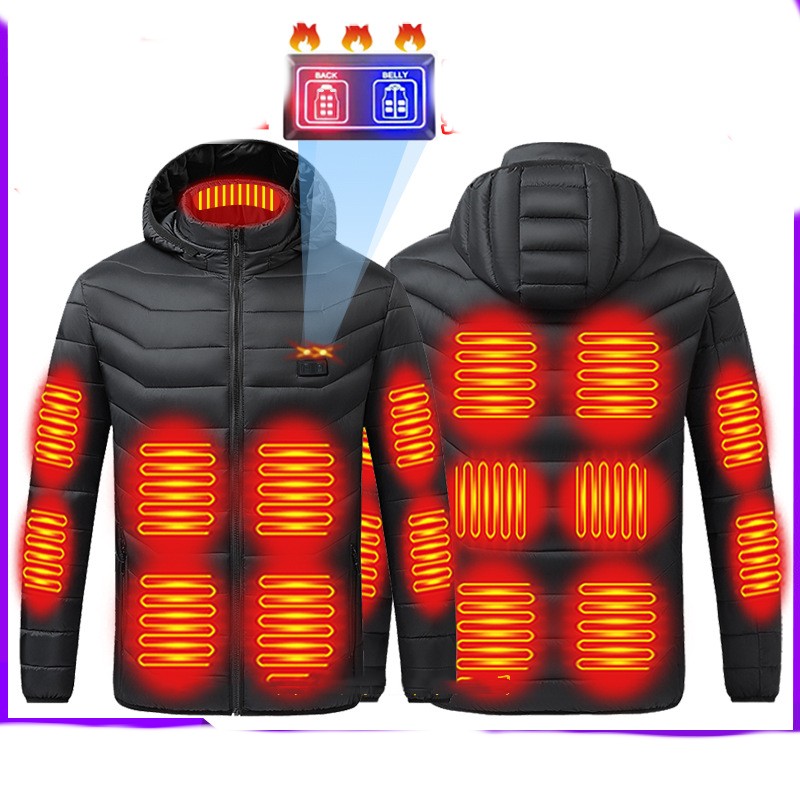 USB Charging And Heating Jacket Throughout The Body - WOMONA.COM