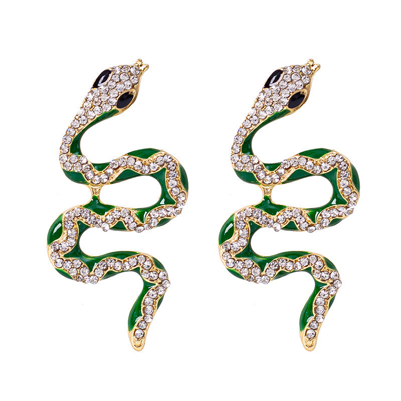 Alloy Diamond Trendy Female Earrings - WOMONA.COM