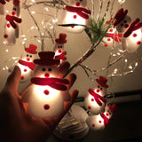 Christmas Decoration Snowman LED String Lights