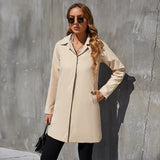 Small British Style Trench Women's Coat