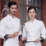 Chef Work Clothes Men And Women After Clothes Catering - WOMONA.COM