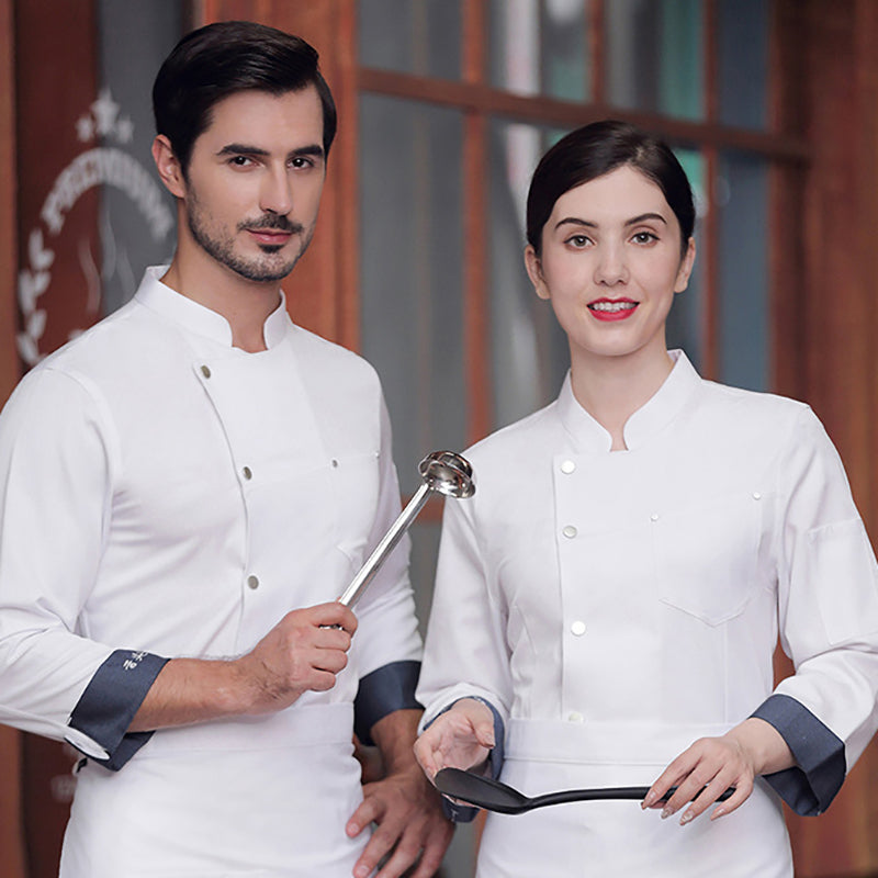 Chef Work Clothes Men And Women After Clothes Catering - WOMONA.COM