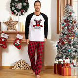 Weihnachtspyjamas für die ganze Familie, passende Sets, Weihnachtsnachtwäsche, Eltern-Kind-Pyjama-Outfit für die Weihnachtsferien, Weihnachtsfeier