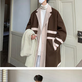 Men's Tweed Trench Coat