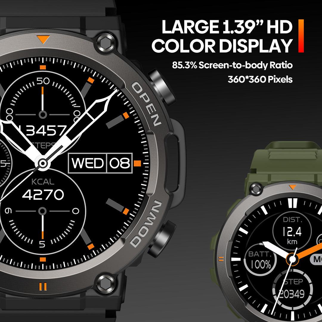 VIBE 7 Bluetooth Calling Male Smart Watch - WOMONA.COM