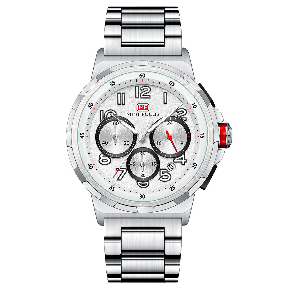 Fashion Business Men's Waterproof Quartz Watch - WOMONA.COM