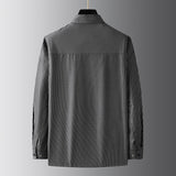 Plus Size Men's Clothing Loose Stand Collar Coat - WOMONA.COM