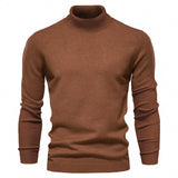 Foreign Trade Turtleneck Men's Casual Sweater - WOMONA.COM