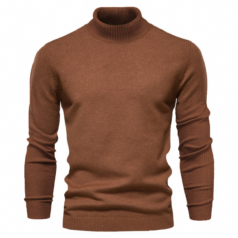 Außenhandel Rollkragen Herren Casual Pullover