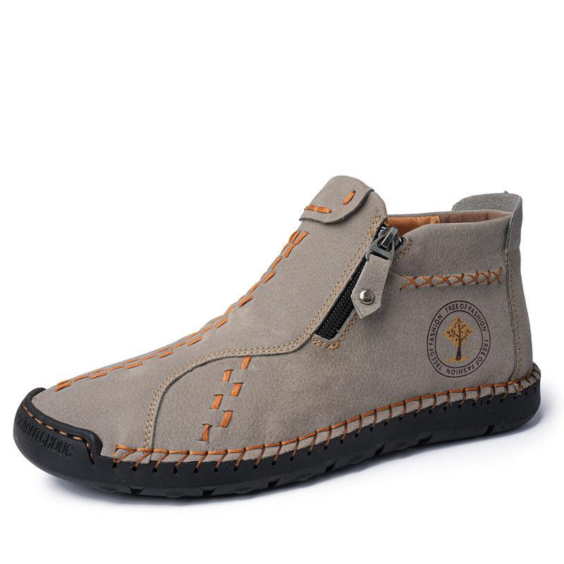Martin Boots Men's High-top Thick Bottom Fashion - WOMONA.COM