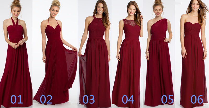 Fashionable Western Bridesmaid Dresses For Women - WOMONA.COM