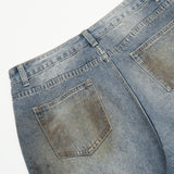 Fashion Dirty Make Old Ripped Jeans For Men - WOMONA.COM