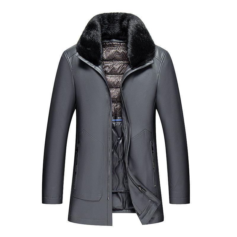 Haining Genuine Leather Clothes Men's - WOMONA.COM