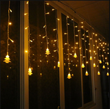 Christmas Lantern Strings Holiday Lanterns Christmas Tree Curtain Lights - WOMONA.COM