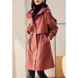 Autumn Windbreaker Korean Fashion Overcoat