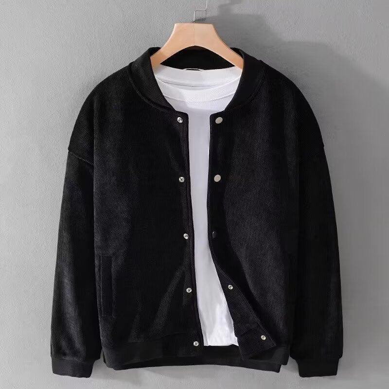 New Retro Trendy Corduroy Baggy Casual Jacket - WOMONA.COM