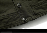 Men's Jacket Military Cargo Plus-size Casual Coat - WOMONA.COM