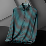 Casual Men's Shirts With Long Sleeves And No Ironing - WOMONA.COM