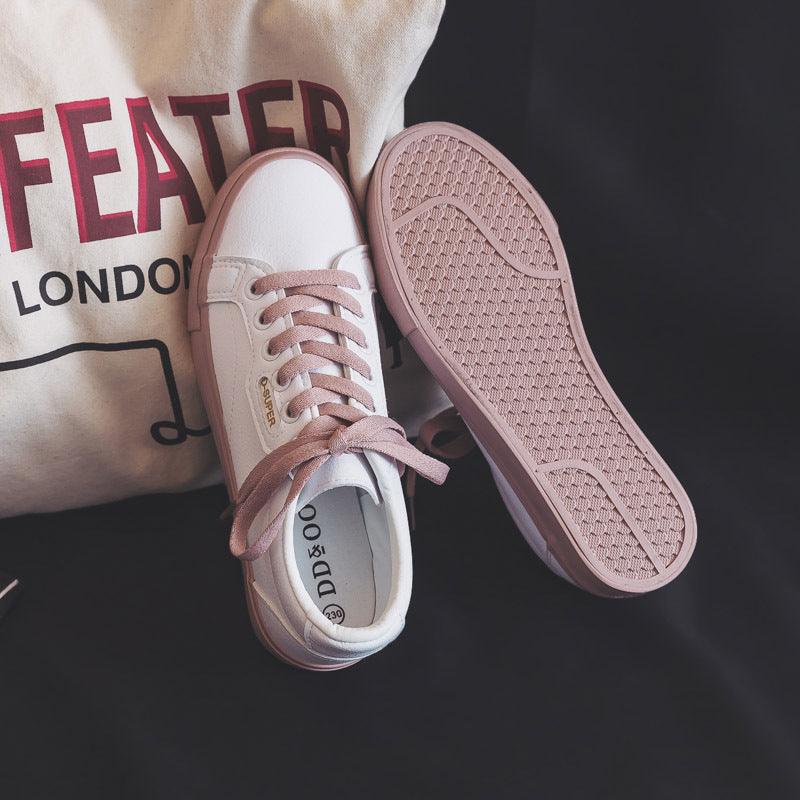 New Style Single Shoes Hong Kong Style Sneakers - WOMONA.COM