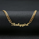 ladies Hip hop necklace - WOMONA.COM