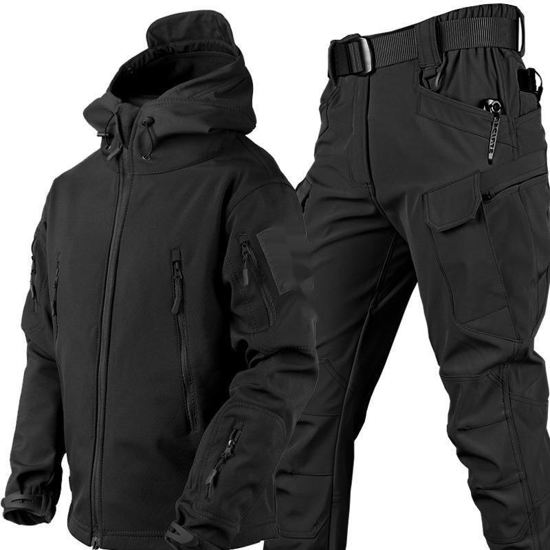 Winter Soft Shell Large Size Shell Jacket - WOMONA.COM