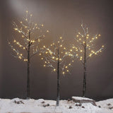 Christmas decoration lights for birch trees - WOMONA.COM