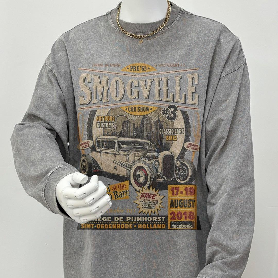 American Retro Youth Cotton Long Sleeve - WOMONA.COM