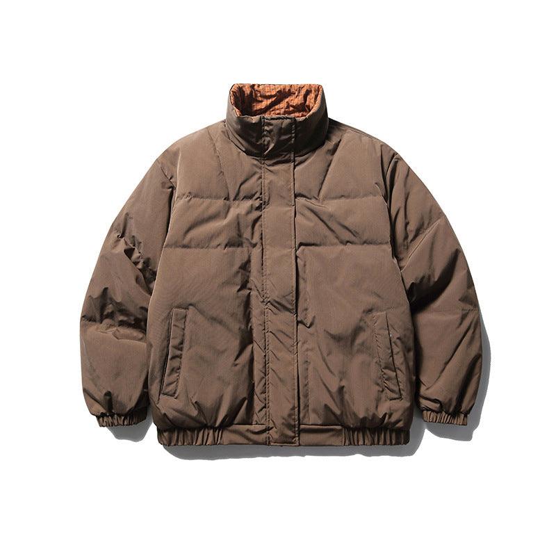 Ancient Two-sided Wear Down Jacket Men - WOMONA.COM