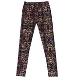 Spring And Summer Milk Silk Printed Leggings For Women