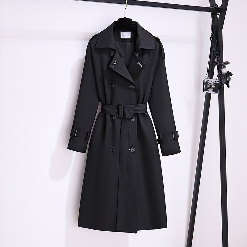 High-end Elegant Mid-end Trench Coat For Women - WOMONA.COM