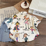 Boys' Shirt Summer Korean Edition - WOMONA.COM