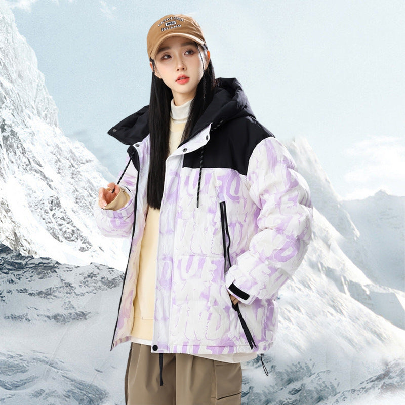 Luminous Fabric 90 White Duck Down Jacket - WOMONA.COM