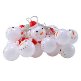 Snowman string lights Christmas lights decoration lights - WOMONA.COM