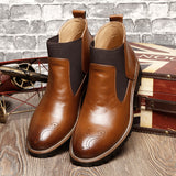 Fashion Big Size High Top Martin Boots Men - WOMONA.COM