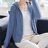 Long Sleeve Single-breasted Sweaters Clothes - WOMONA.COM